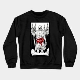 The Three of Swords - The Tarot Restless Crewneck Sweatshirt